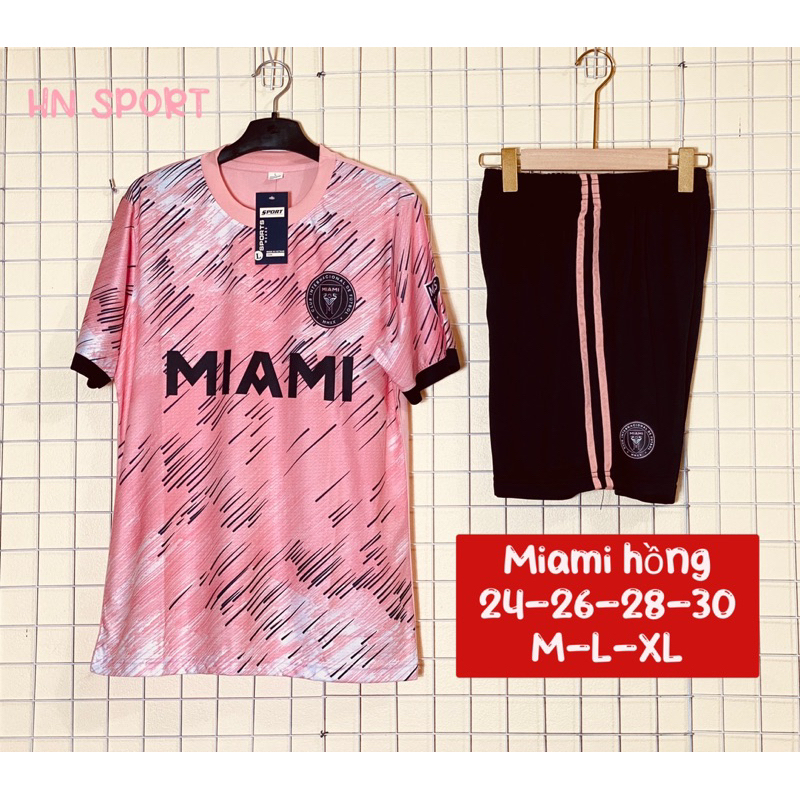 Các mẫu áo bóng đá Clb Inter Miami Ng lớn-Trẻ em hót nhất