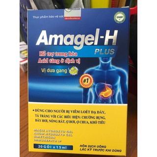 Dung dịch dạ dày amagel-H vị dưa gang