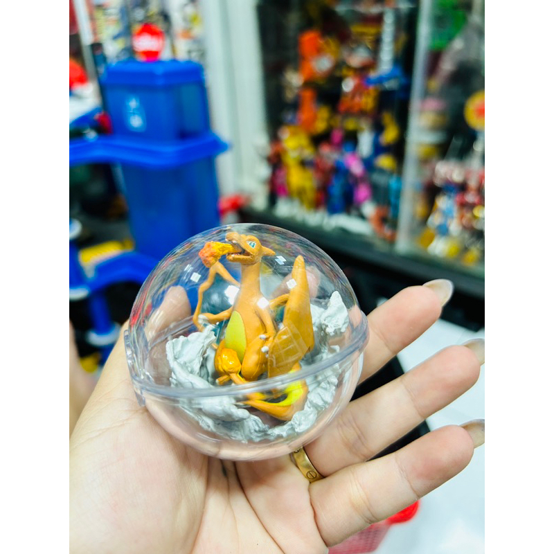 Quả Cầu Pokémon trong suốt Re-Ment Pokémon Terrarium Collection
