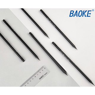 Bút chì gỗ đen hb thân tam giác baoke pl1678