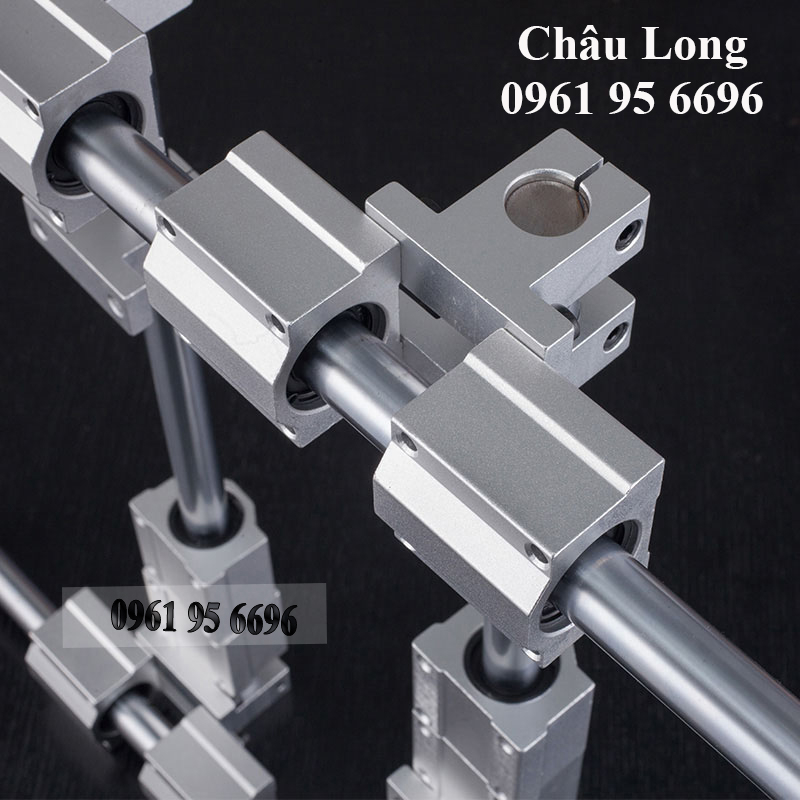 Bộ Thanh Trượt Tròn SC8 10 12  Mạ Crom