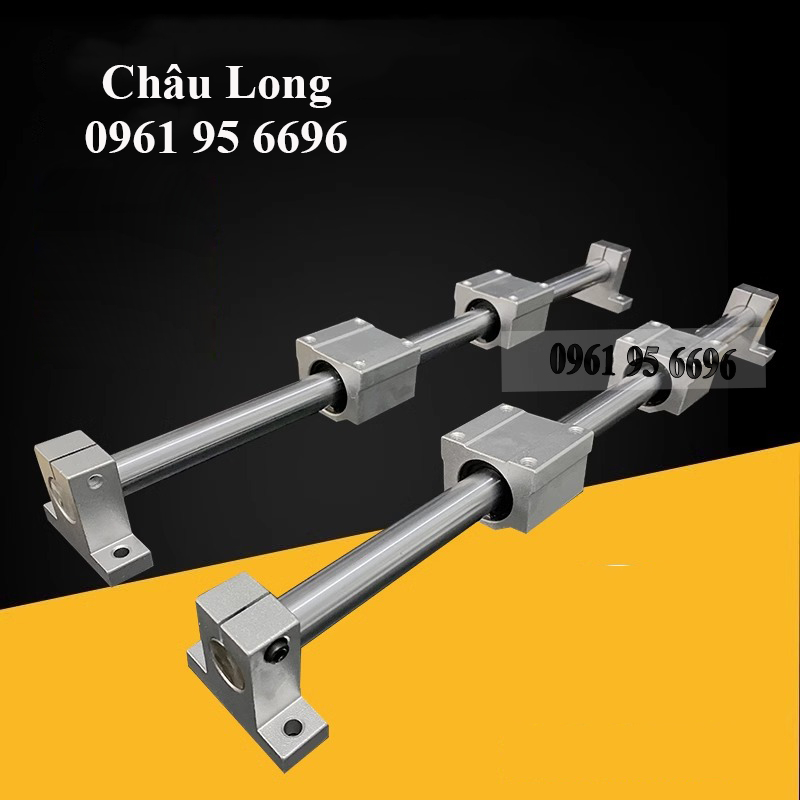 Bộ Thanh Trượt Tròn SC8 10 12  Mạ Crom