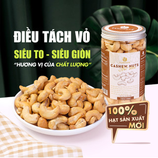 Nhân hạt điều tách vỏ rang muối TANU NUTS, hạt ngũ cốc dinh dưỡng