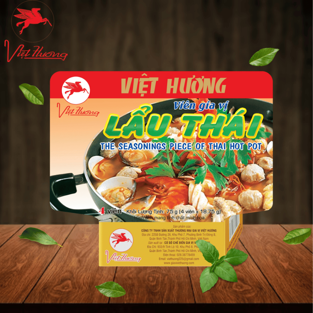 Gia vị cô đặc Lẩu Thái VIỆT HƯƠNG (75g)