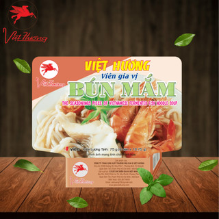 [1 hộp] Gia vị Bún Mắm VIỆT HƯƠNG (75g)