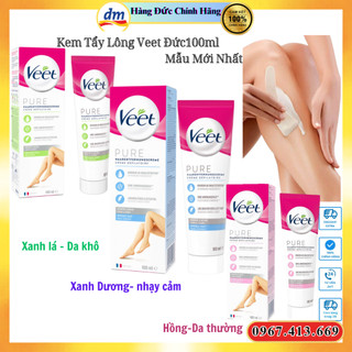 Kem Tẩy Lông Veet Đức100ml Mẫu Mới Nhất