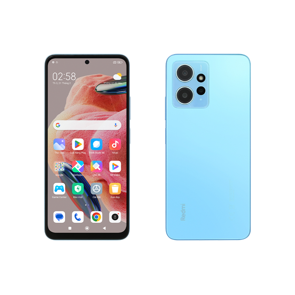 Điện thoại Xiaomi Redmi Note 12 RAM 4G/128G mới nguyên hộp - Hàng chính hãng