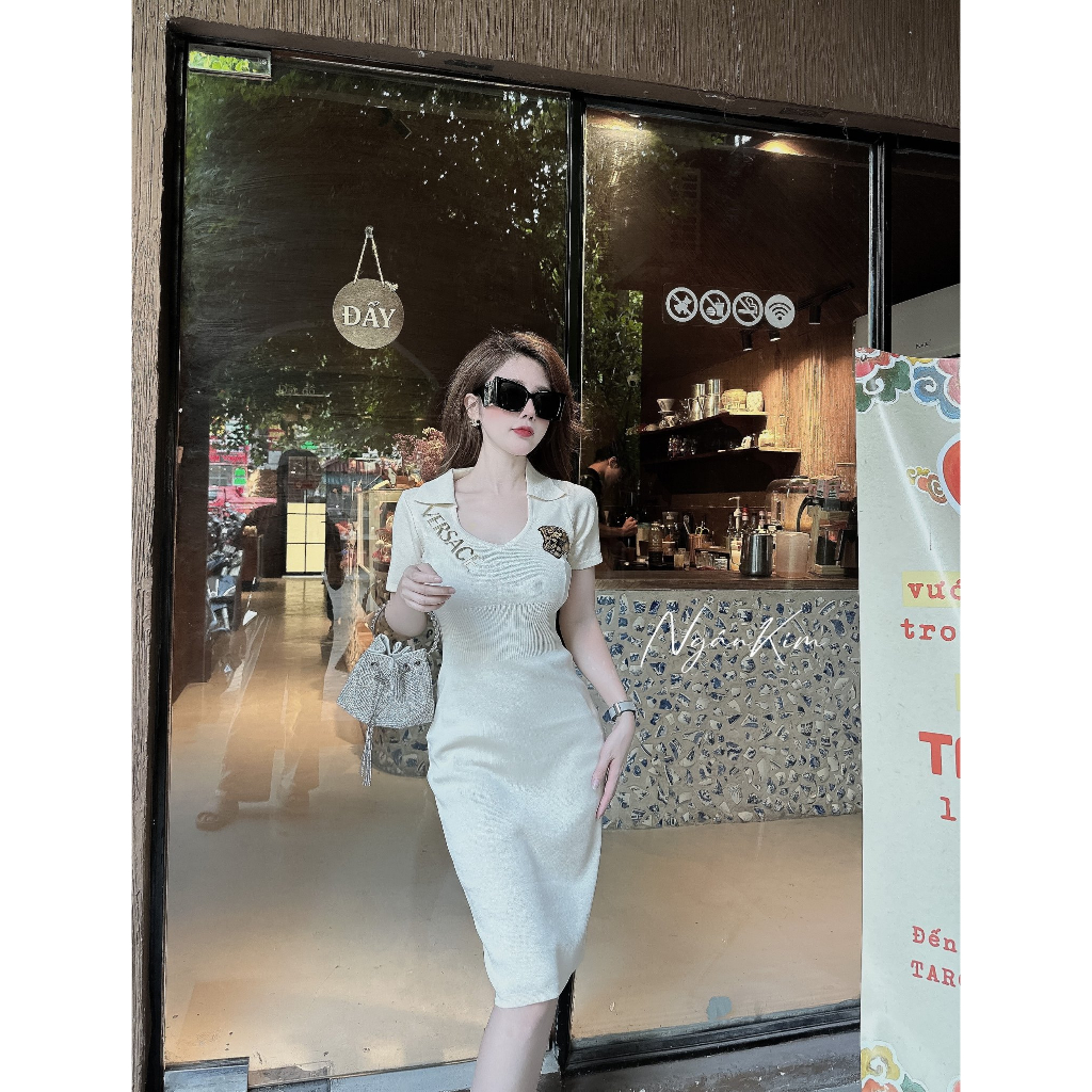 Váy Len Mongtoghi Ver.sac 4 Màu Dáng Ôm Freesize dưới 65kg