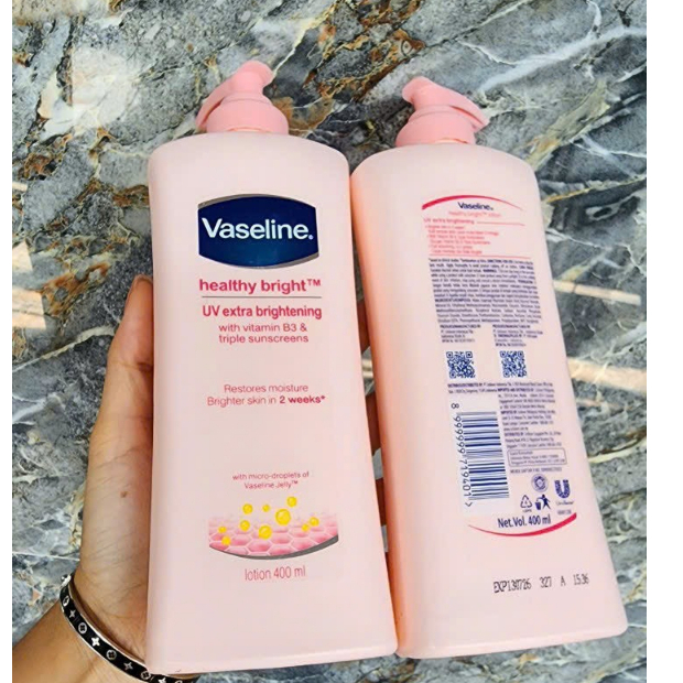 Sữa dưỡng thể vaseline Healthy even tone 400ml