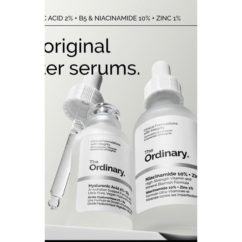 Tinh Chất cấp nước, phục hồi da Hyarulonic acid 2% + B5 The Ordinary 30ml
