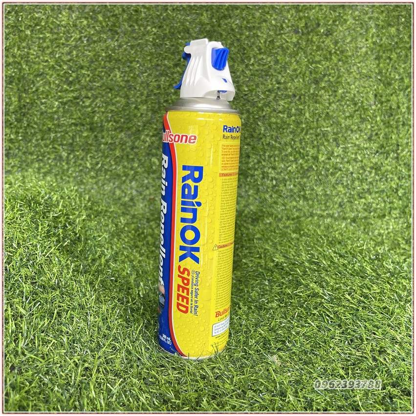 Chai xịt chống bám nước kính xe ô tô khi đi mưa RainOk Spray Hàn Quốc Bullsone