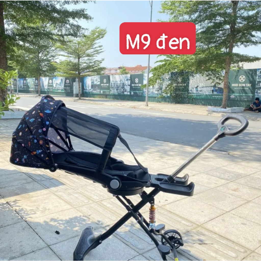 Xe đẩy gấp gọn thông minh V3, M8, M9