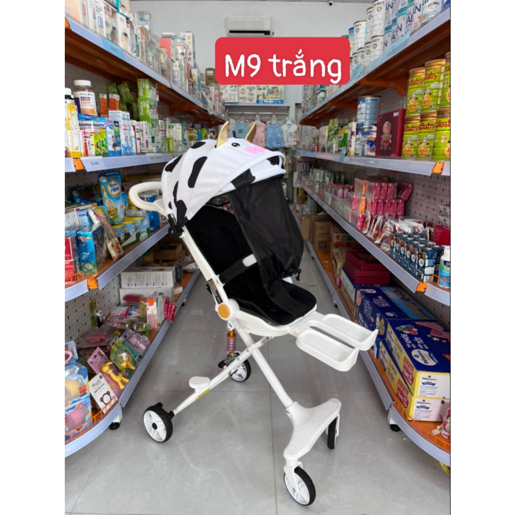 Xe đẩy gấp gọn thông minh V3, M8, M9