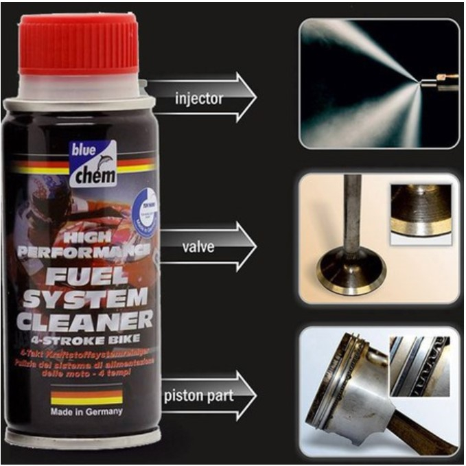 Bluechem Fuel System Cleaner 50ML Phụ gia tẩy cặn cacbon, Kim phun