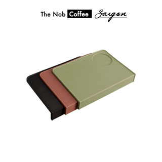 Thảm lót tay nén cà phê dạng phẳng chữ nhật bằng cao su - thích hợp với tay cầm không đáy | Espresso Tamping Mat