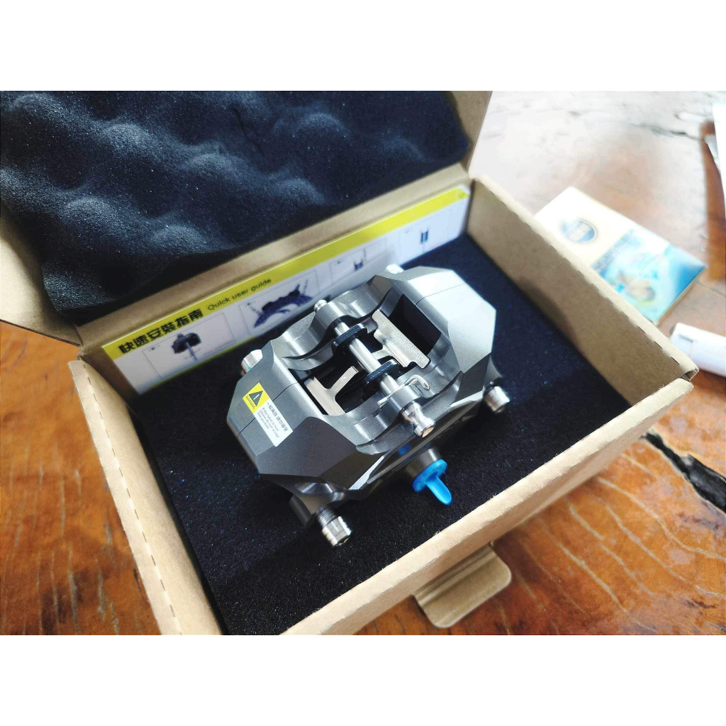 HEO MFZ BILLET 2 PIS ĐỐI XỨNG XÁM XI MĂNG/BẠC/VÀNG TITAN