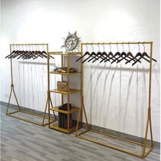 Kệ Treo Quần Áo Shop, Xào Khung Sắt Giá Xưởng