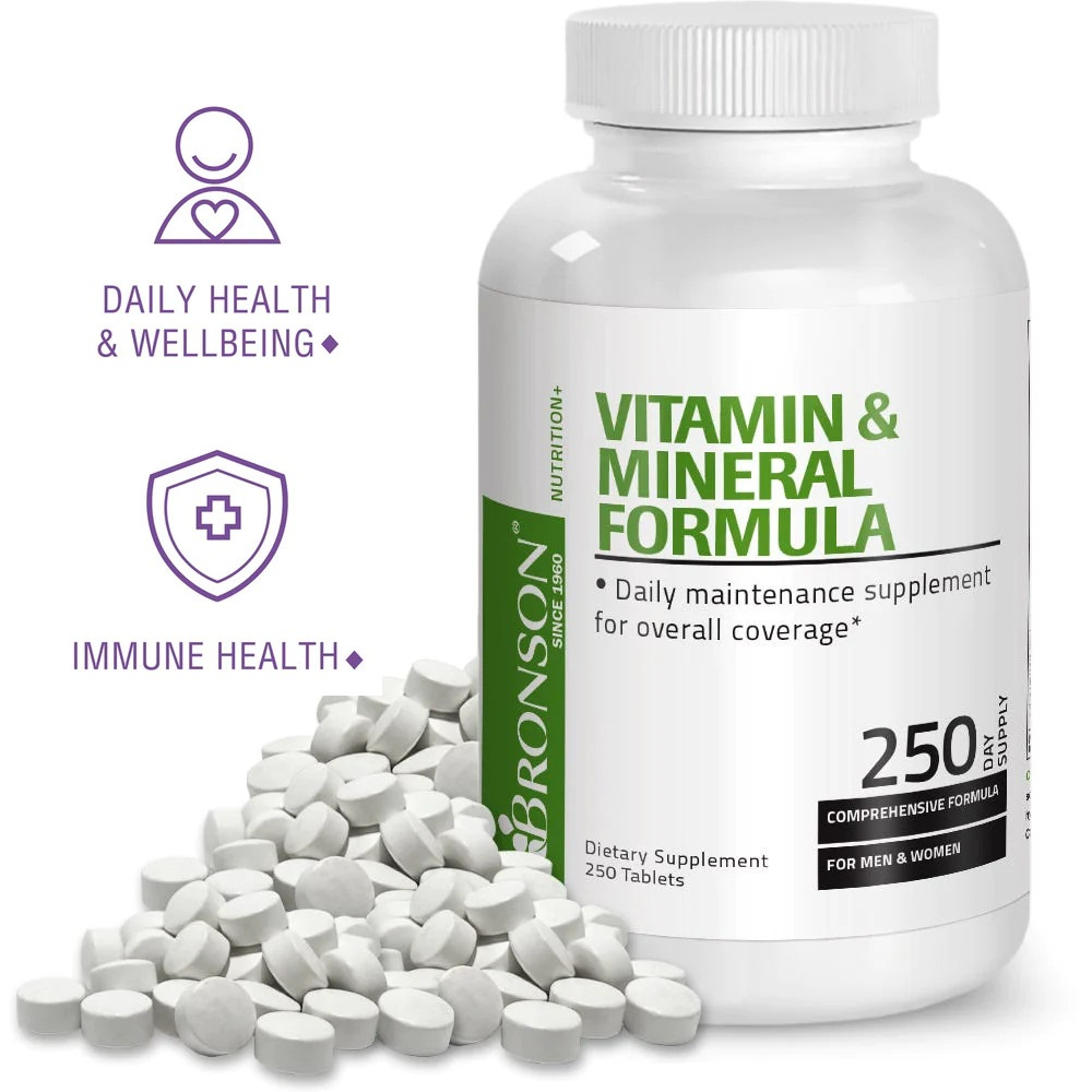 Organic Multivitamin Formula - 100/250 viên Mỹ - Bổ cơ thể