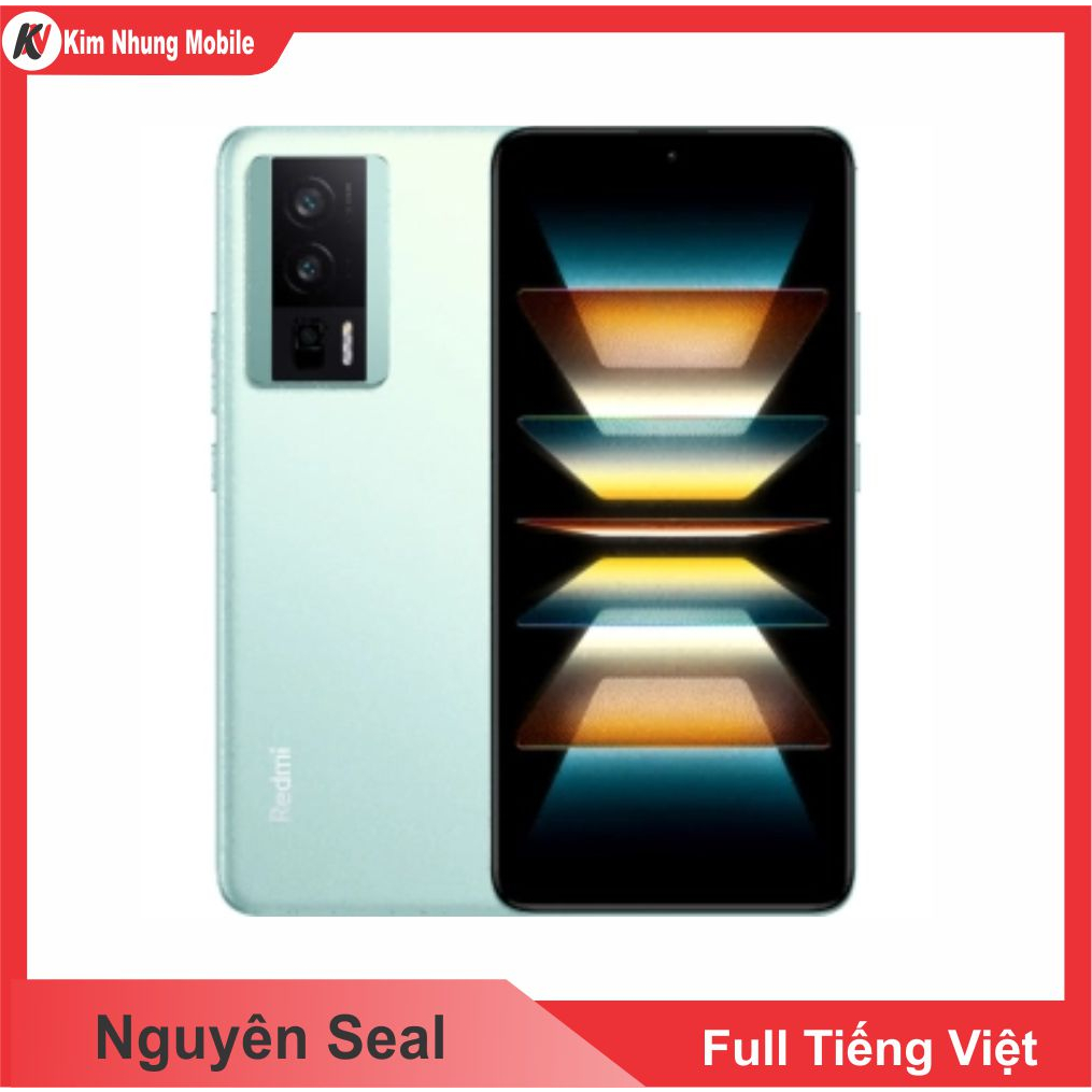 Điện thoại Xiaomi Redmi K60 5G (Snapdragon 8+ Gen 1 - Màn 2K - Kim Nhung
