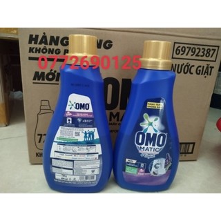 Nước giặt omo matic