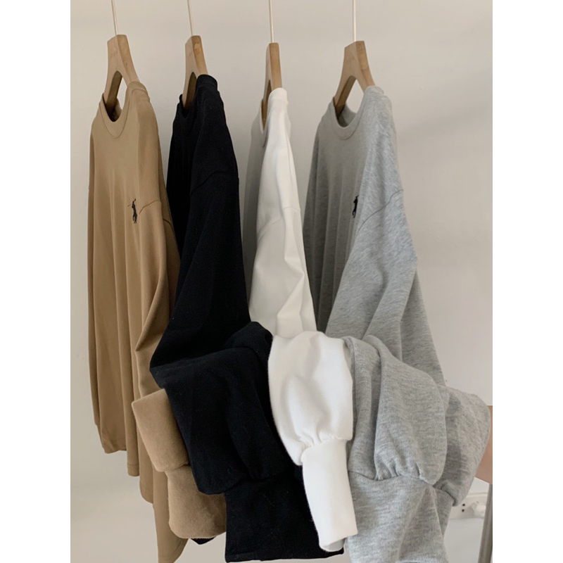 KAYY. Áo pull dài tay thêu ngực _ A6716