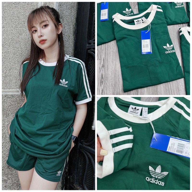 Áo thun baby tee ADIDAS chính hãng cao cấp, logo thêu, áo nỉ nam nữ hàn quốc xuất xịn