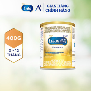 Sữa Bột Enfamil A+ Premature: Sữa Cho Trẻ Sinh Non - 400g dành cho trẻ từ 0-12 tháng