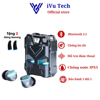 Tai Nghe Bluetooth Gaming K82 Có Mic - Đỗ Trễ Cực Thấp - Chính Hãng Nghe Nhạc Chơi Game Kết Nối Mọi Dòng Máy