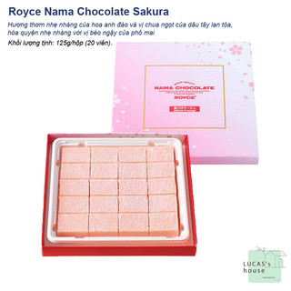 Ship hcm - royce nama chocolate sakura fromage - bản limited