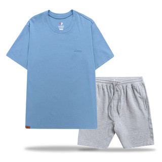BỘ THỂ THAO NAM ÁO THUN COTTON, QUẦN SHORT NỈ SPMATS08.QSN02 PIGOFASHION GIÁ TỐT, GIAO NHANH TOÀN QUỐC