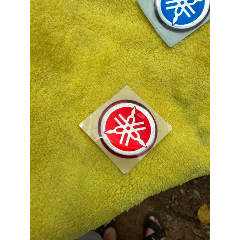 Nhãn Dán Logo mặt nạ Yamaha