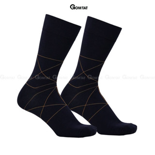  Tất vớ nam công sở đi giày tây cao cấp GOMTAT mẫu MIX06 chất liệu cotton mềm mại hút ẩm thoáng khí  -GOM-MIX06-1DOI 