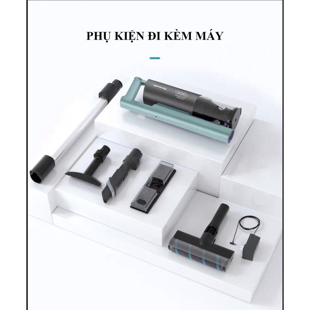 MÁY HÚT BỤI LAU NHÀ PANASONIC MC-A13G ,BẢO HÀNH 12 THÁNG