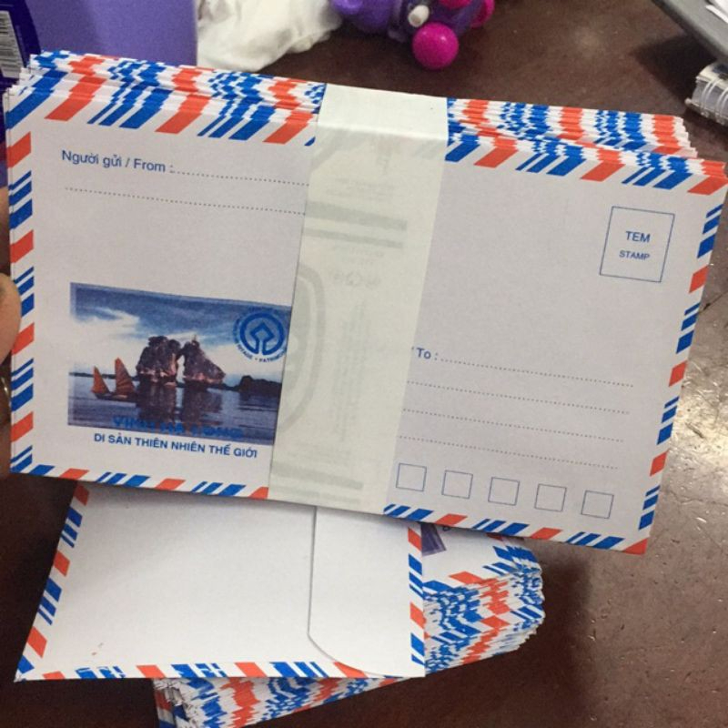 100 chiếc phong bì loại đẹp