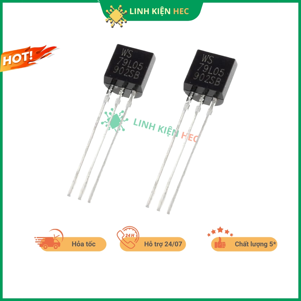 79L05 0.1A -5V TO-92 linhkienhec