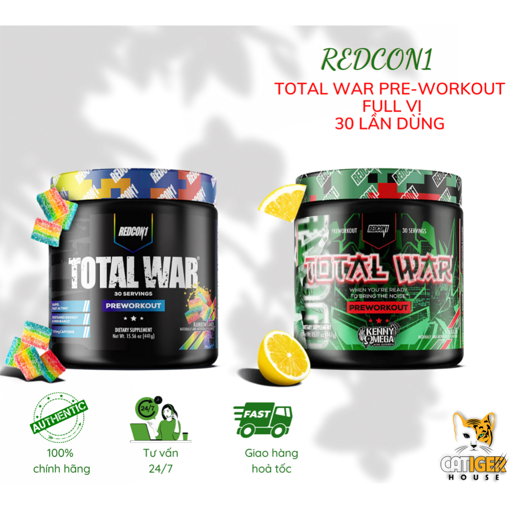 Redcon1 - Tăng sức mạnh - Total War - 30 serving