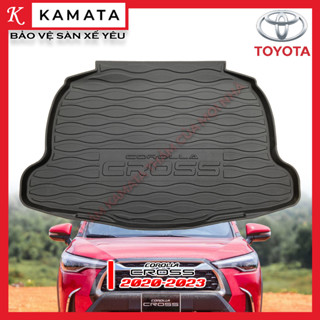 Thảm lót cốp xe ô tô Toyota Cross 2020 - 2025 chất liệu TPV cao cấp mới nhất KAMATA