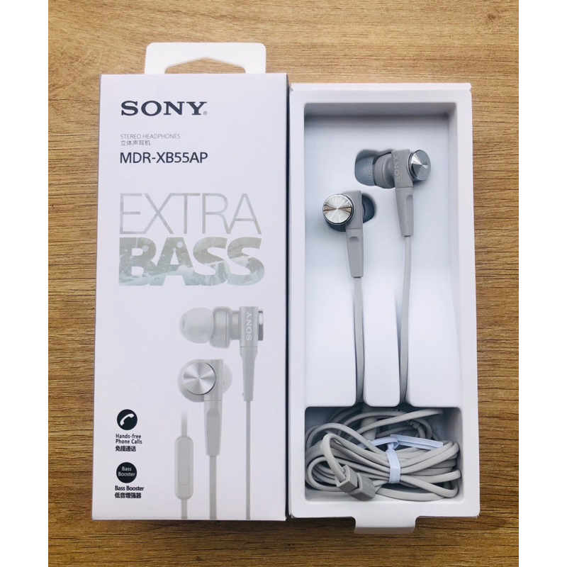 Tai nghe Có Dây Sony Extra Bass MDR-XB55AP - Chính Hãng