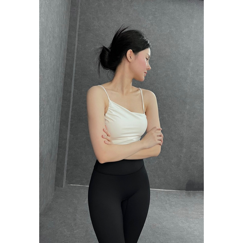 Áo Bra Tập Gym, Aerobic Dây Trẻ Trung Chất Poly Co Giãn 4 Chiều Tôn Dáng A1M