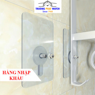 Miếng Dính Có Chốt Vít Ốc T2020 - Cố Định Treo Giữ Kệ Inox Siêu Chắc Không Phải Khoan Tường (Chịu 10Kg)