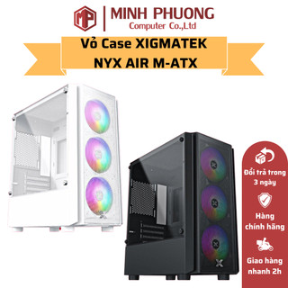 Vỏ Case XIGMATEK NYX AIR M-ATX Hàng Chính Hãng