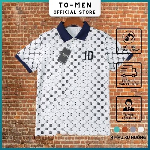 Áo polo có cổ, áo thun polo hottrend mới , áo thun polo in di