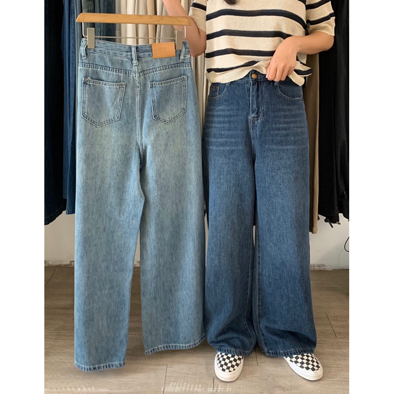 KAYY. Quần jeans tag nâu  _ Q5539