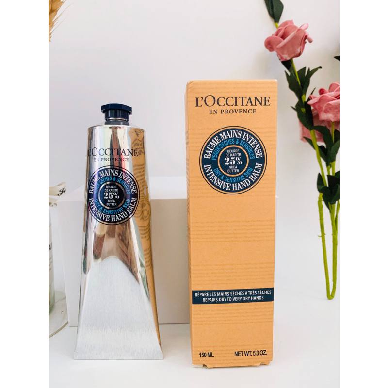 Kem dưỡng da tay Loccitane bơ đậu mỡ 25% shea butter fullsize 150ml
