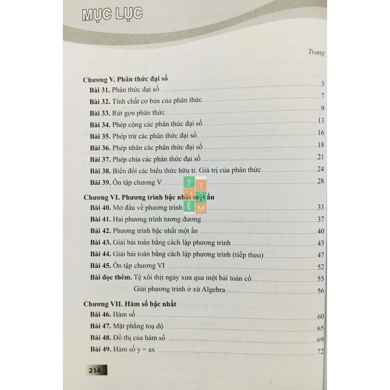 Sách - Toán cơ bản và nâng cao 8