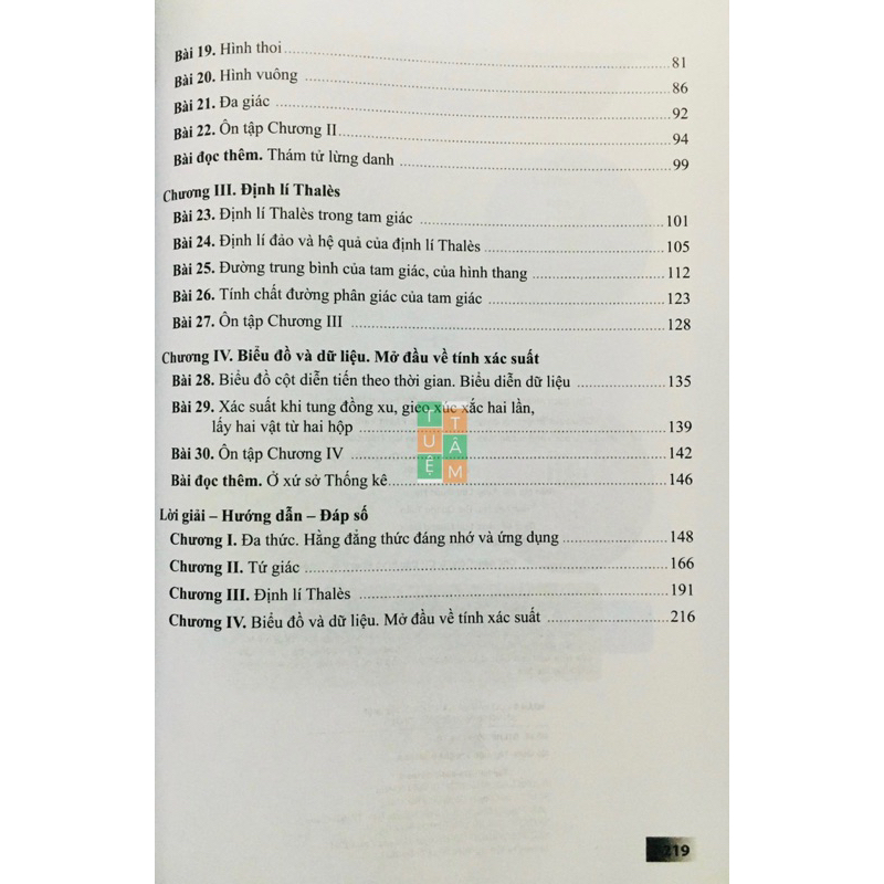 Sách - Toán cơ bản và nâng cao 8