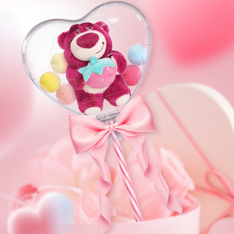 Bông hoa Gấu dâu Lotso / Stitch mẫu mới siêu cưnggg