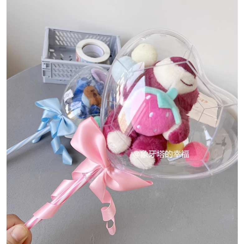 Bông hoa Gấu dâu Lotso / Stitch mẫu mới siêu cưnggg