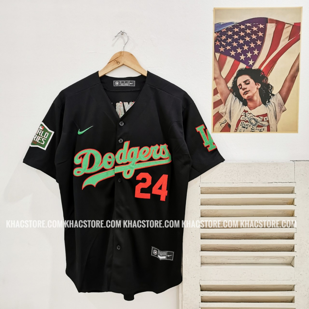 Áo bóng chày Mlb la dodgers jersey hiphop kpop Thun ba lỗ unisex nam nữ big over size thể thao gym Áo bóng rổ