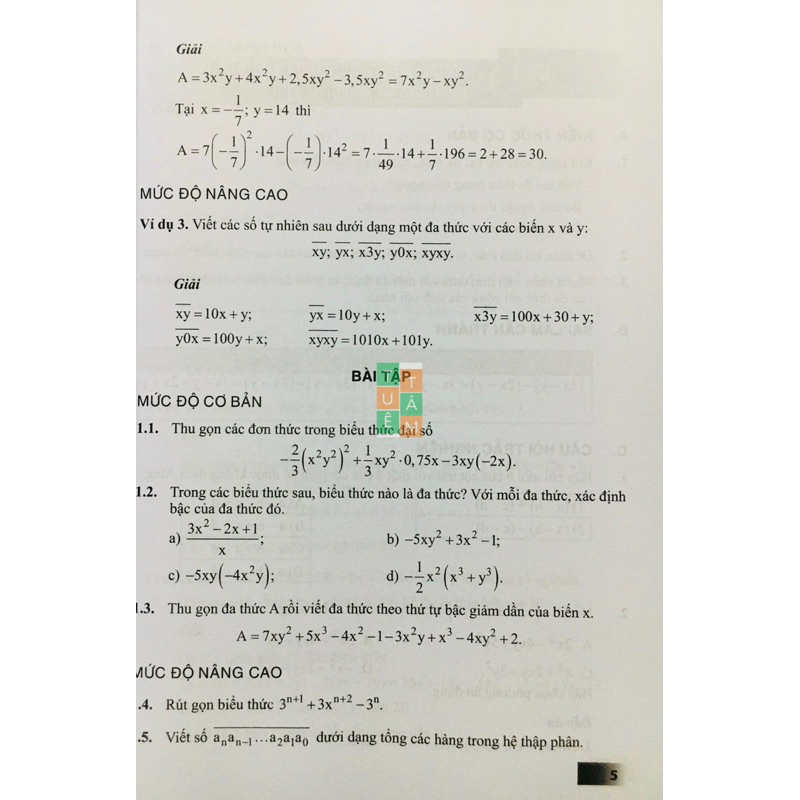 Sách - Toán cơ bản và nâng cao 8